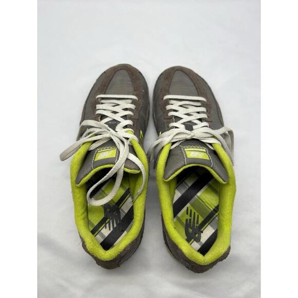 New Balance WL442ML2 Gray Green Leather Sneakers Women’s Size 7.5 Casual Shoes - Picture 6 of 8